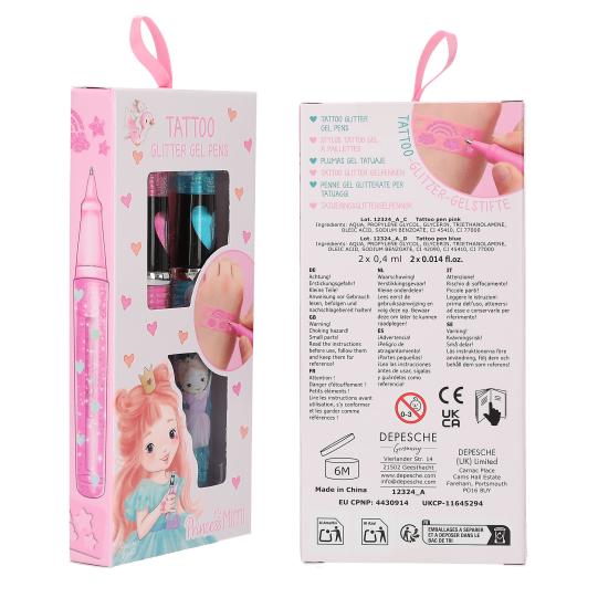 depesche-princess-mimi-tattoo-glitter-gel-pens-depe-0012324