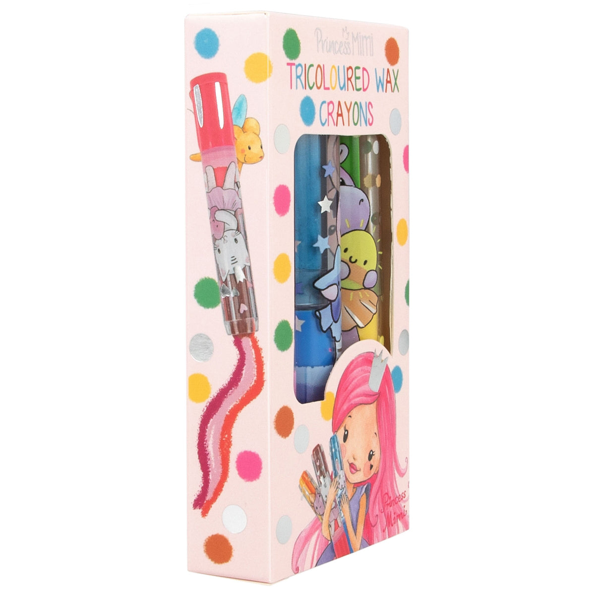 depesche-princess-mimi-tricoloured-wax-crayon-set-depe-0012176