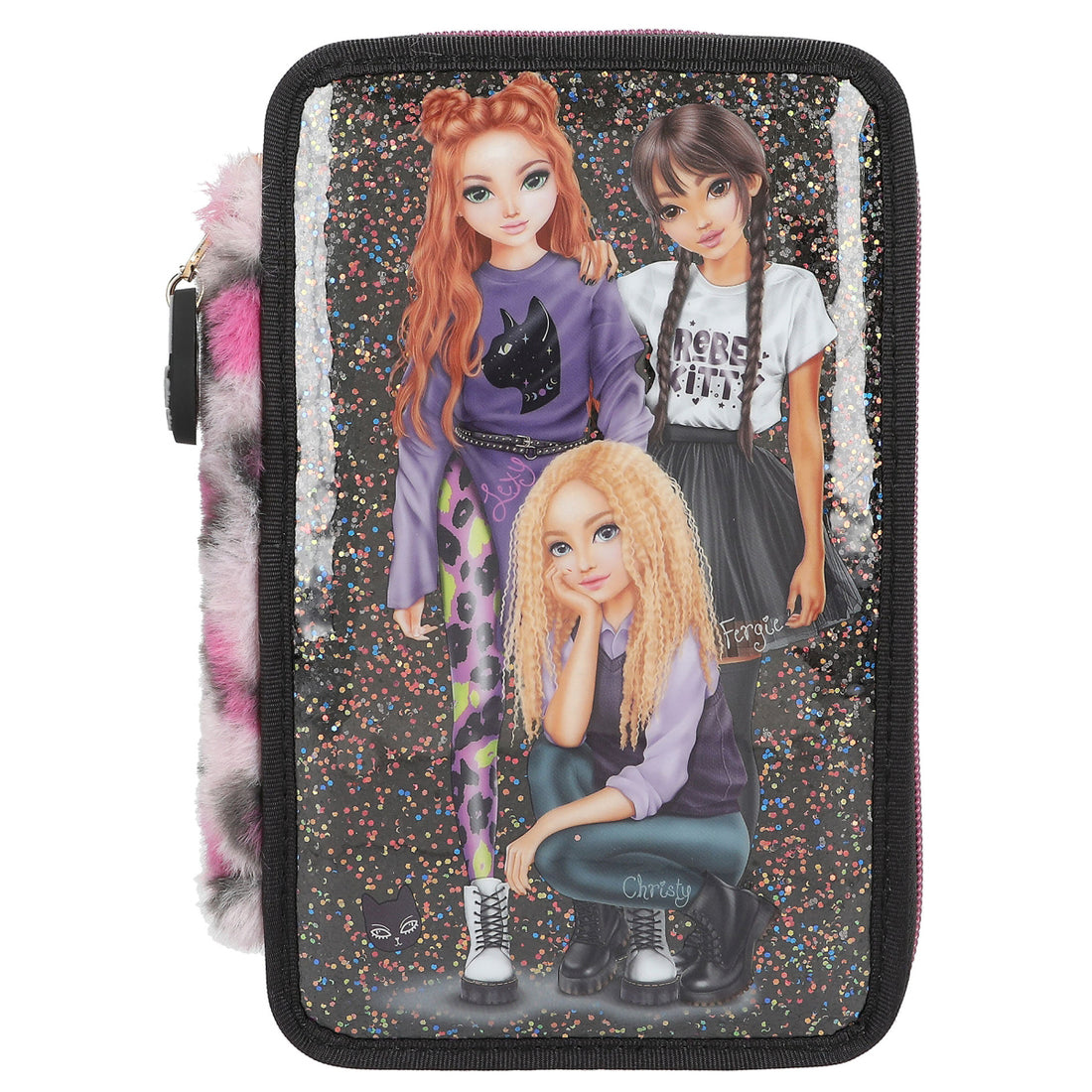 depesche-topmodel-3-compartment-pencil-case-rebel-kitty-depe-0013017