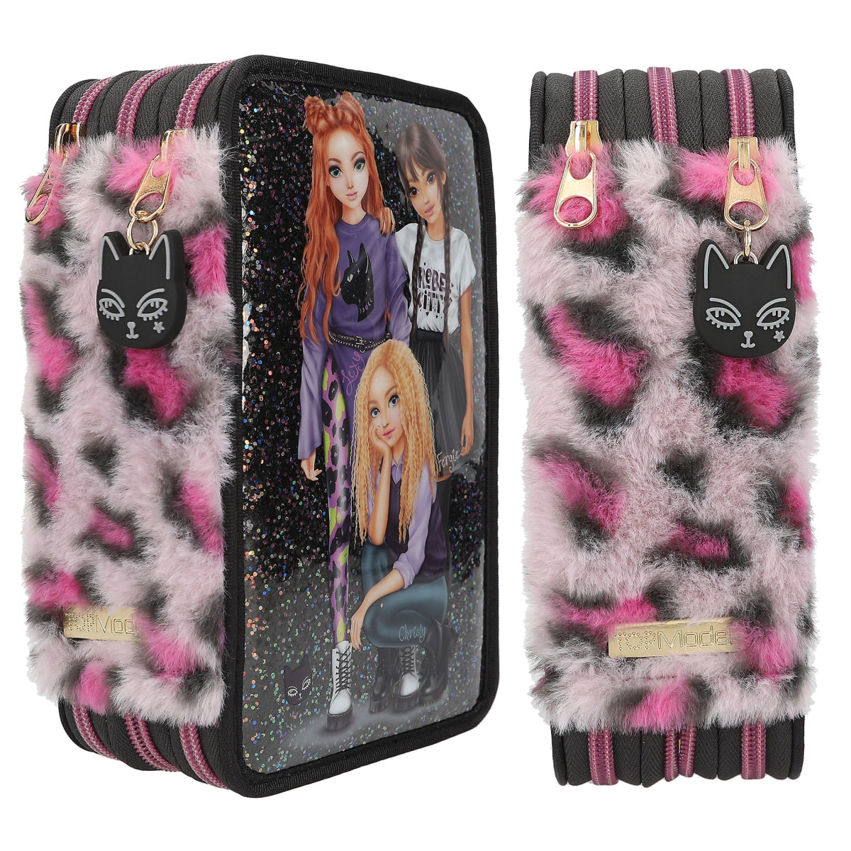depesche-topmodel-3-compartment-pencil-case-rebel-kitty-depe-0013017
