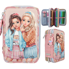 depesche-topmodel-3-compartment-pencil-case-team-teddy-depe-0013009