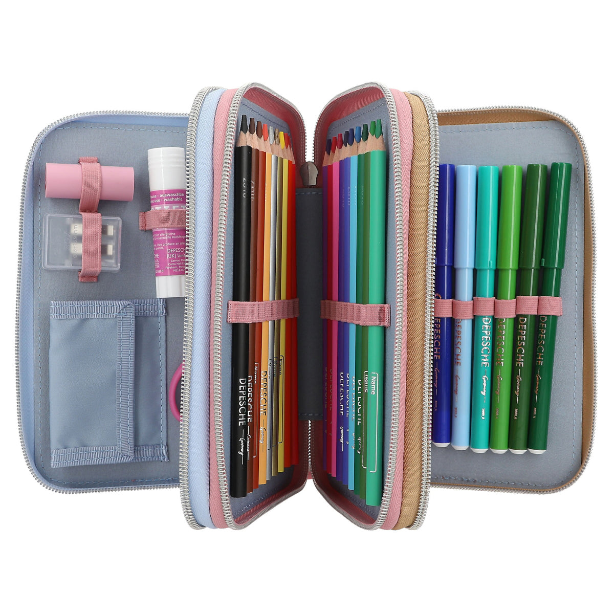 depesche-topmodel-3-compartment-pencil-case-team-teddy-depe-0013009