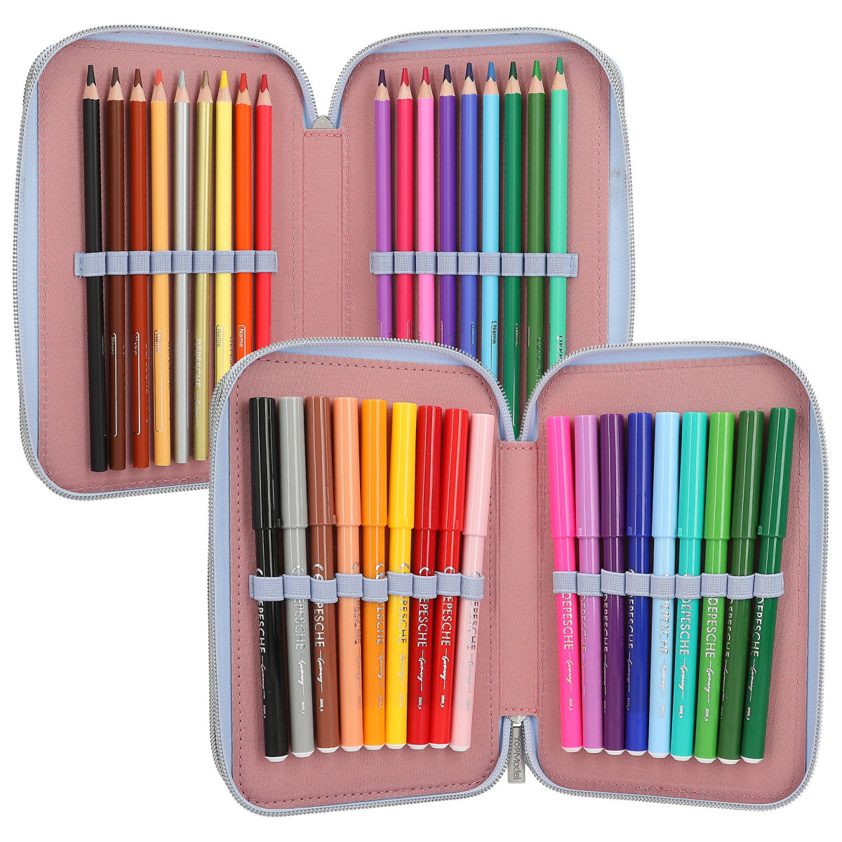 depesche-topmodel-3-compartment-pencil-case-with-team-teddy-application-depe-0013010