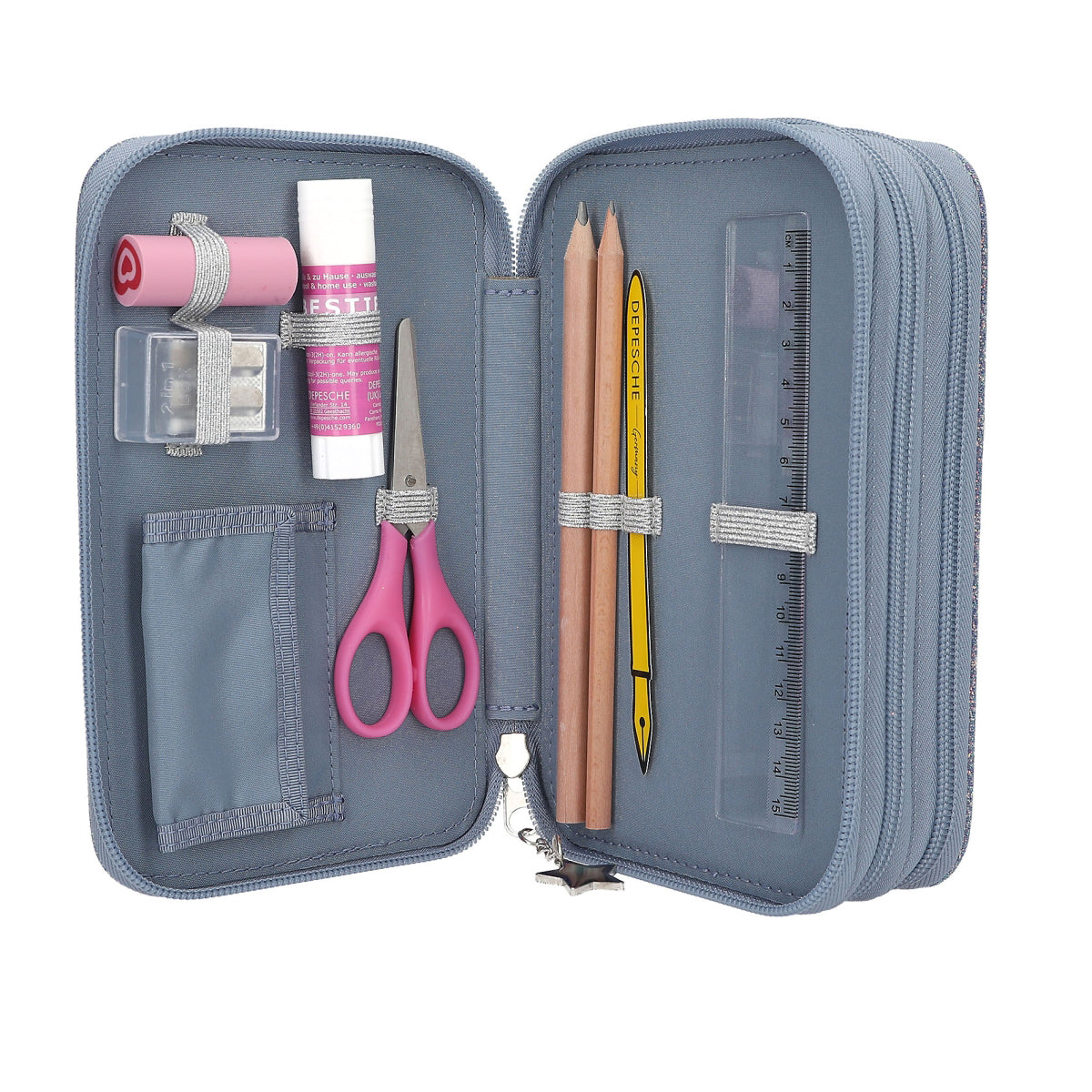 depesche-topmodel-3-compartment-pencil-case-wolf-depe-0013149