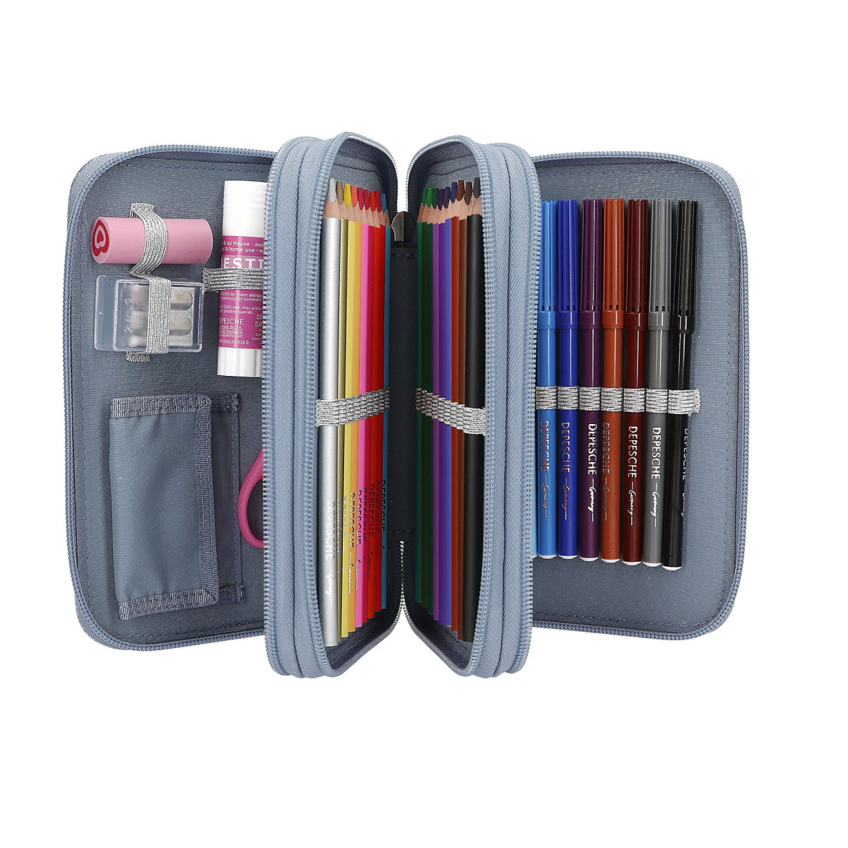 depesche-topmodel-3-compartment-pencil-case-wolf-depe-0013149