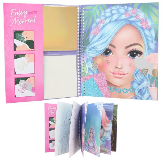 depesche-topmodel-colouring-book-stick-&-shine-depe-0012470