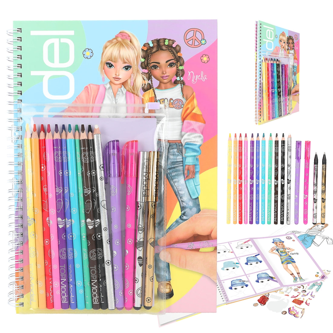 depesche-topmodel-colouring-book-with-pen-set-depe-0012943