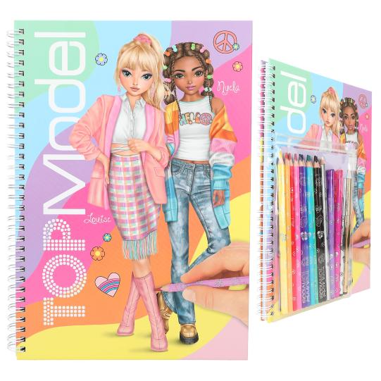 depesche-topmodel-colouring-book-with-pen-set-depe-0012943