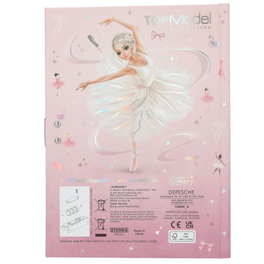 depesche-topmodel-diary-with-code-and-sound-ballet-depe-0013609