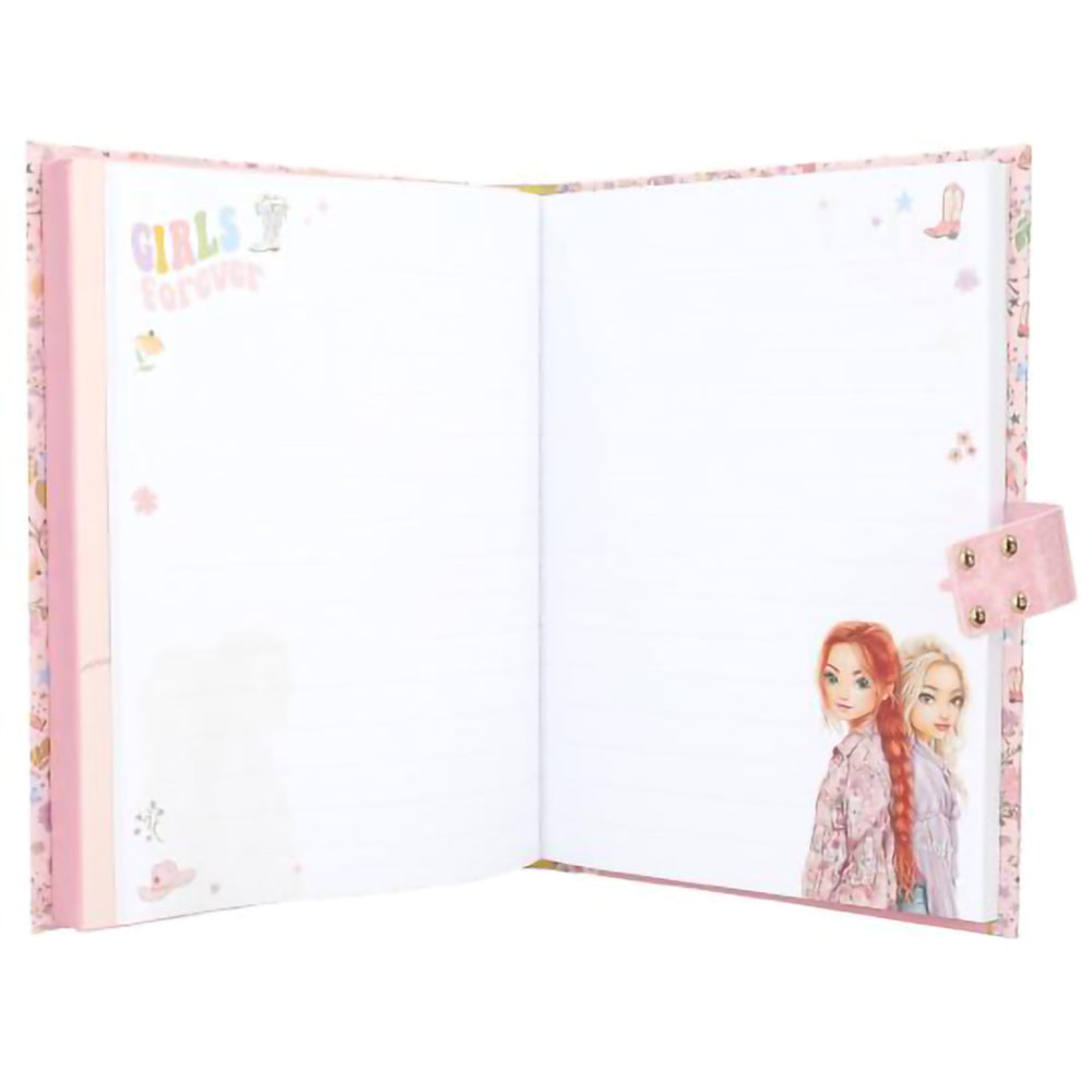 depesche-topmodel-diary-with-code-and-sound-cowgirl-stationery-book-depe-0013942