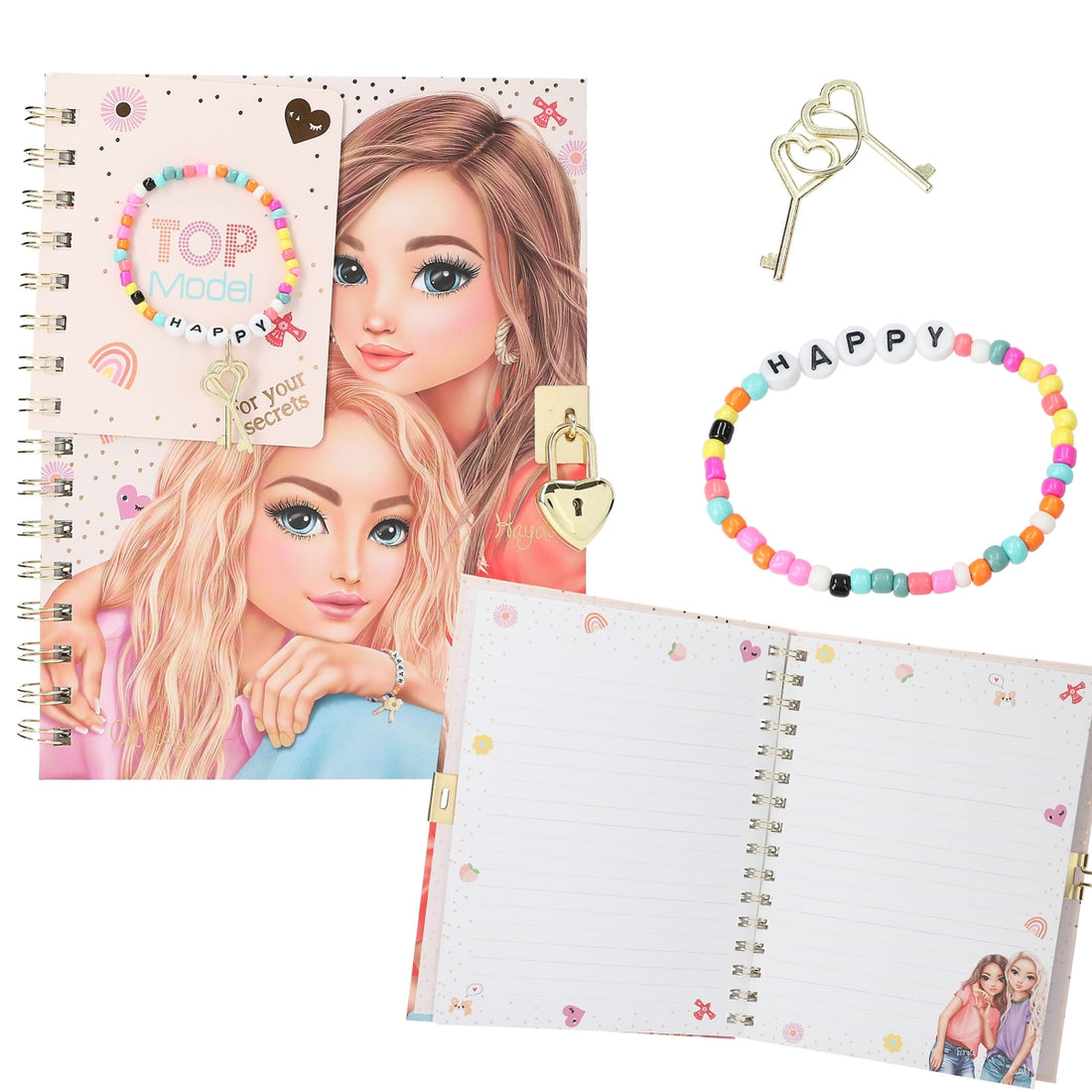 depesche-topmodel-diary-with-padlock-and-bracelet-depe-0013269