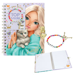 depesche-topmodel-diary-with-padlock-and-bracelet-stationery-depe-0014292