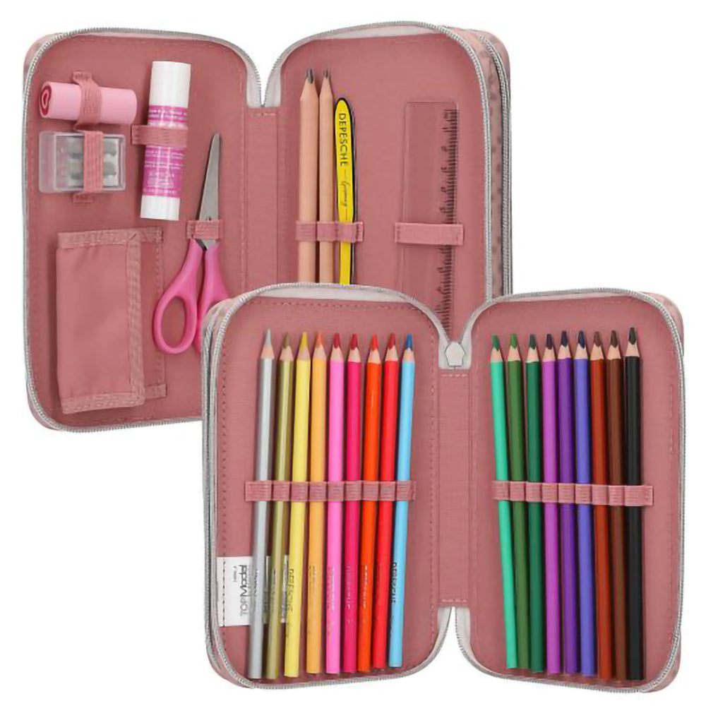 depesche-topmodel-double-pencil-case-dots-stationery-depe-0014008
