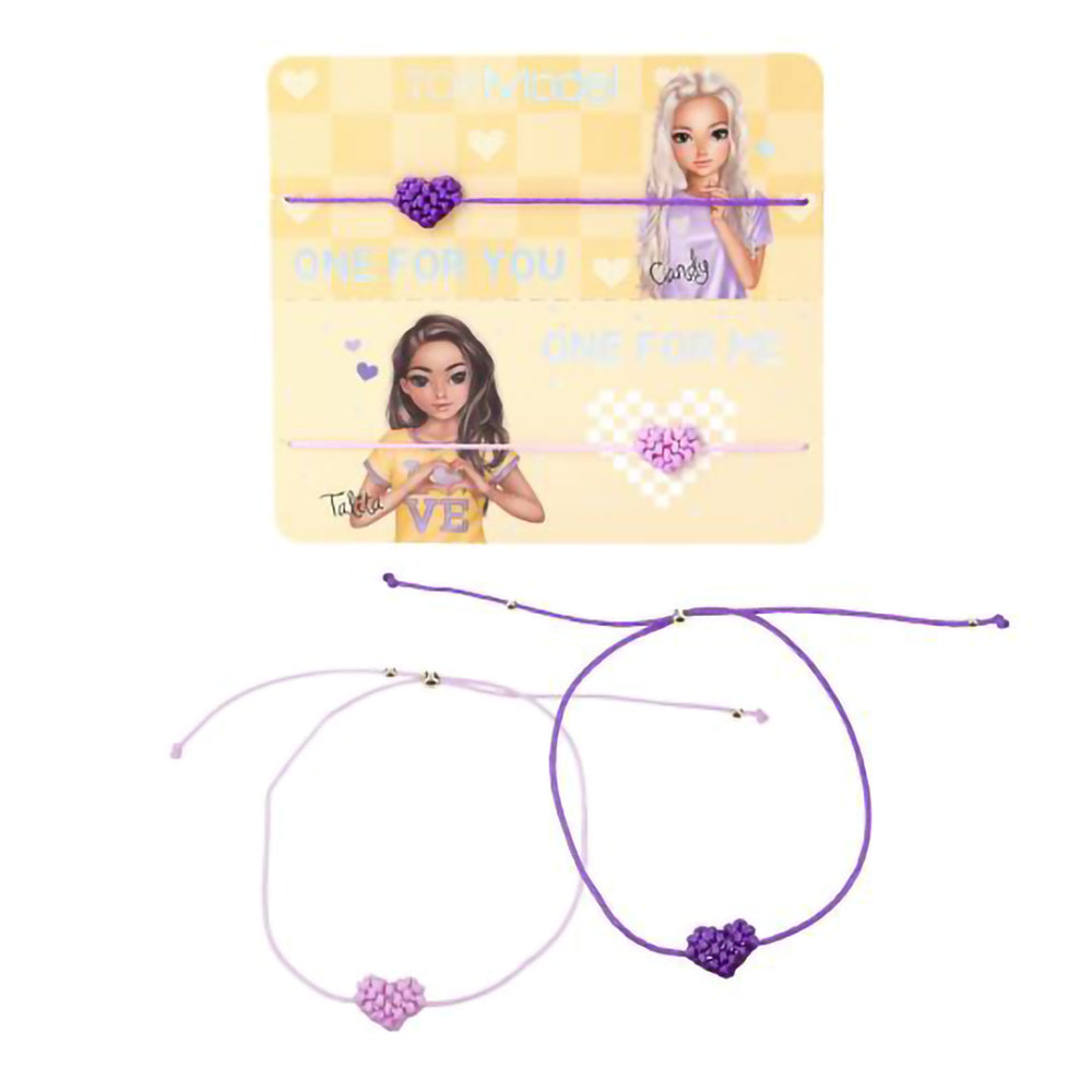 depesche-topmodel-heart-bracelet-set-clothing-wear-fashion-accessories-depe-0013930