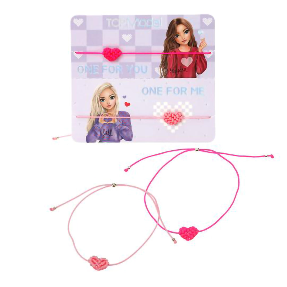 depesche-topmodel-heart-bracelet-set-clothing-wear-fashion-accessories-depe-0013930