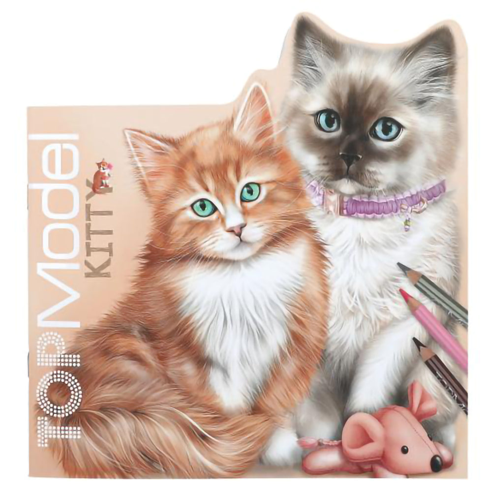 depesche-topmodel-kitty-colouring-book-figural-kitty-and-doggy-stationery-depe-0012713