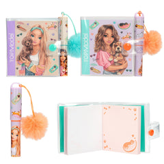 depesche-topmodel-mini-notebook-with-ballpen-sunny-dog-stationery-depe-0014163