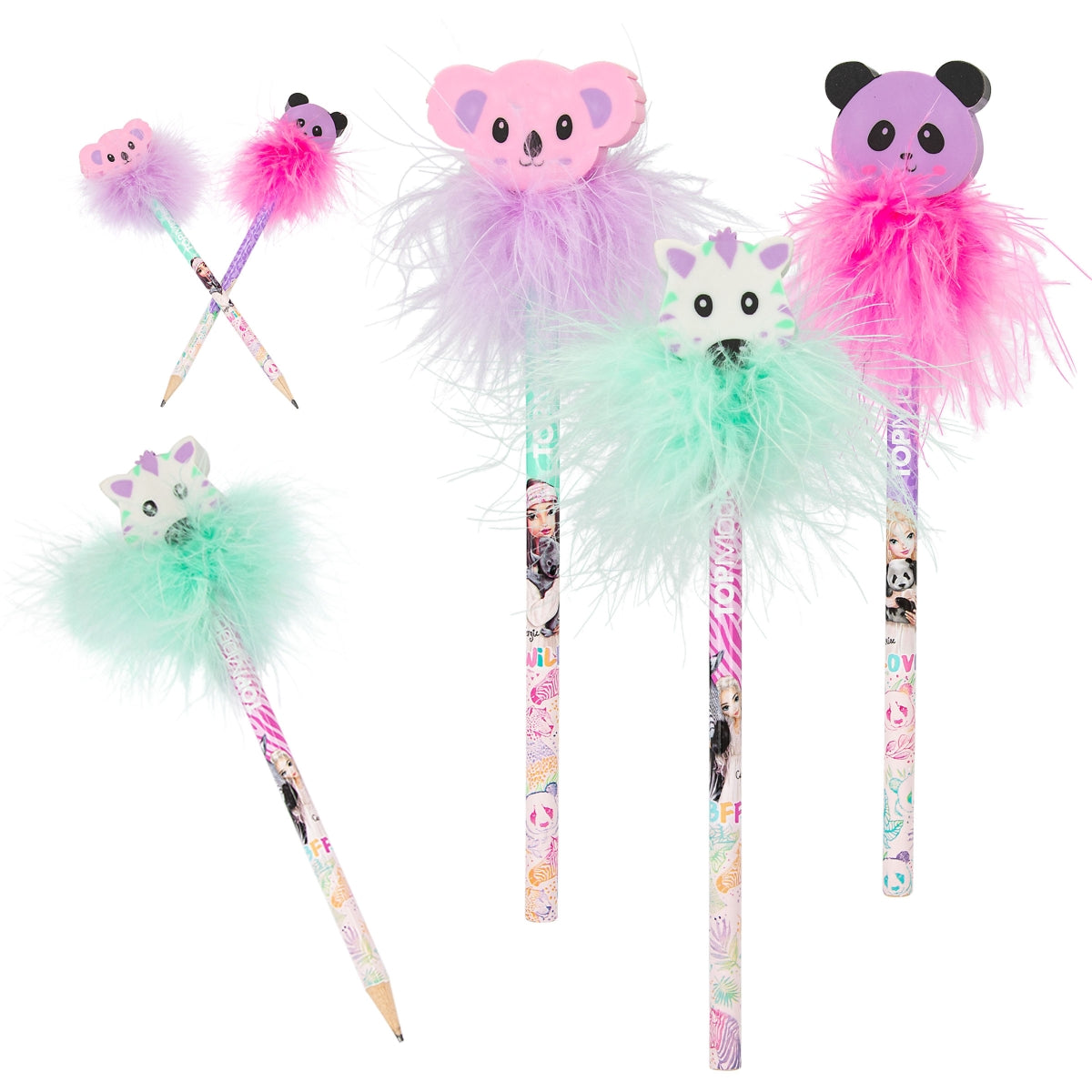 depesche-topmodel-pencil-with-eraser-topper-wild-depe-0012852