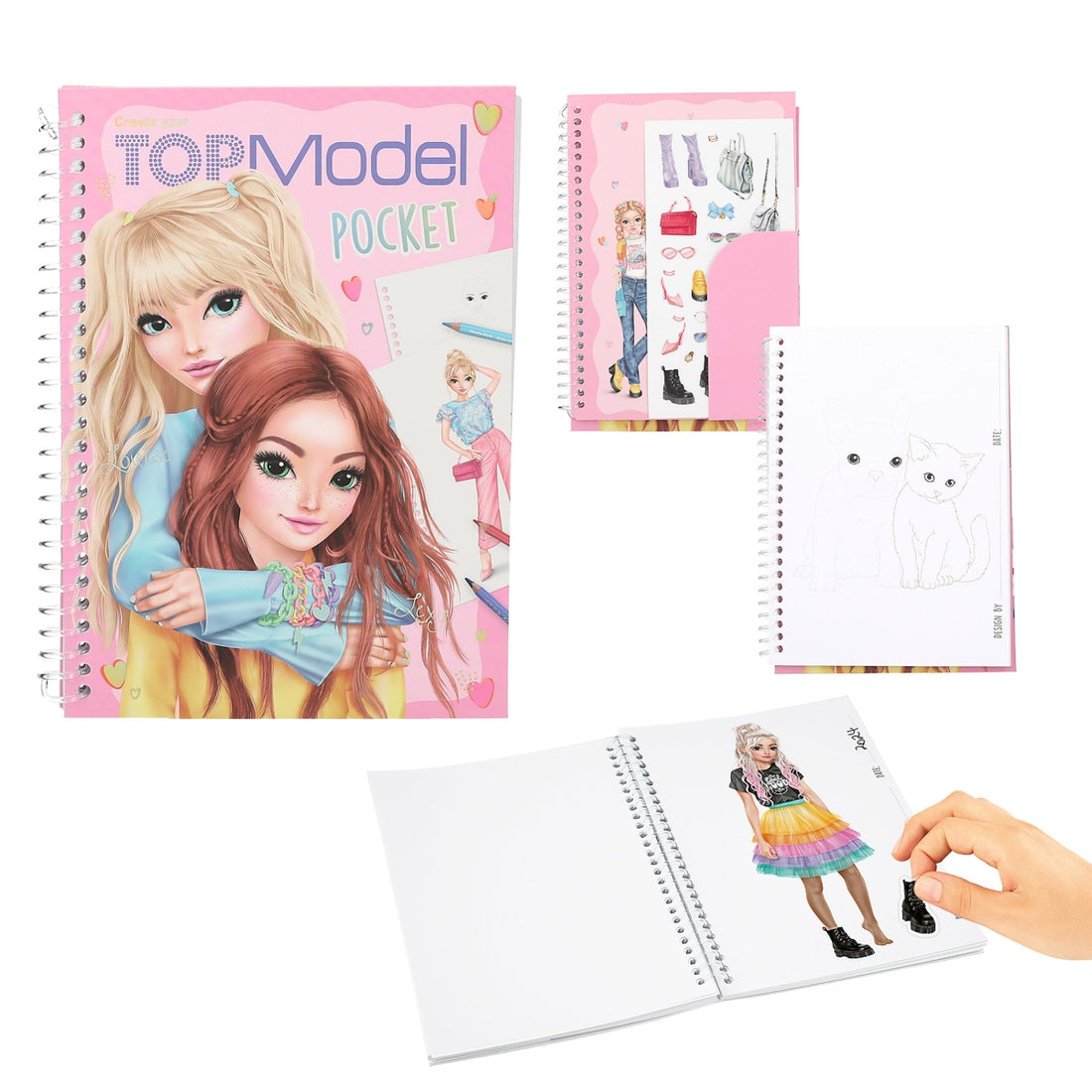 depesche-topmodel-pocket-colouring-book-depe-0013444