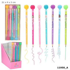 depesche-topmodel-pompom-coloured-pencil-set-depe-0011950