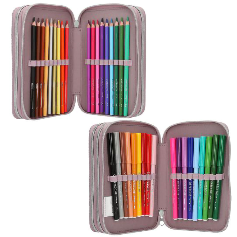 depesche-topmodel-triple-pencil-case-blooming-kitty-stationery-depe-0013958