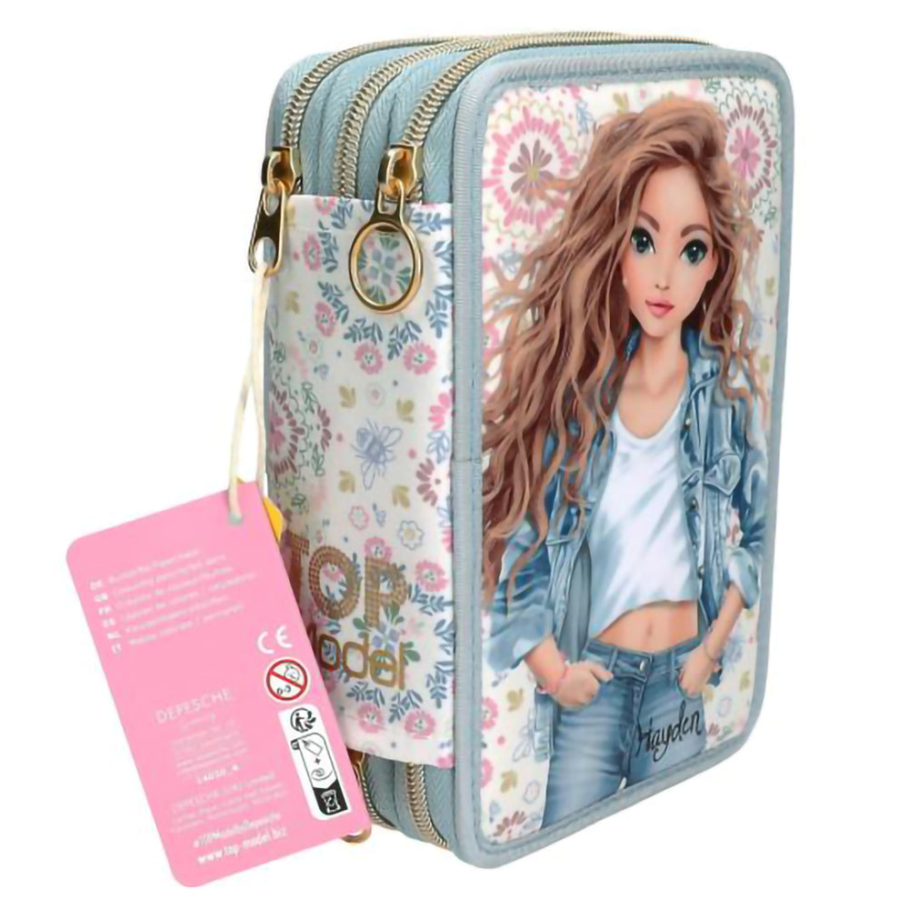 depesche-topmodel-triple-pencil-case-festival-fun-stationery-depe-0014020