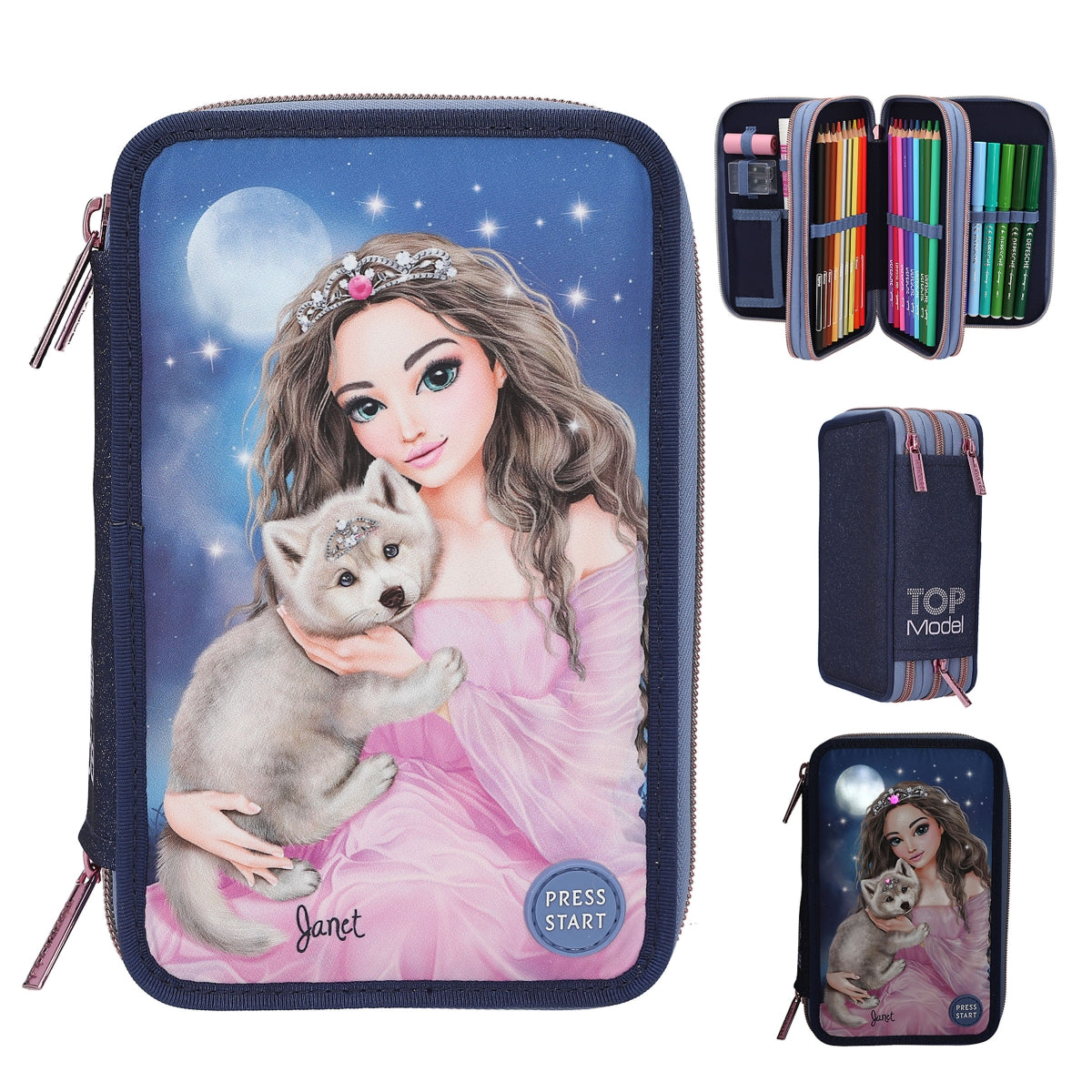 depesche-topmodel-triple-pencil-case-led-wolf-depe-0013150