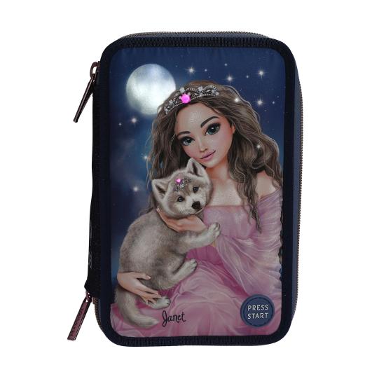 depesche-topmodel-triple-pencil-case-led-wolf-depe-0013150