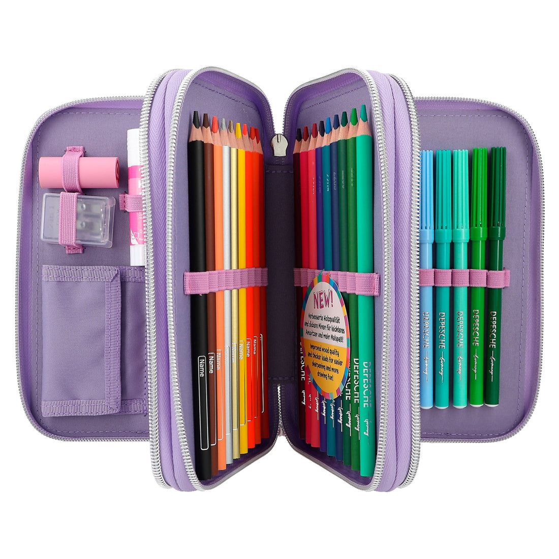 depesche-topmodel-triple-pencil-case-mermaid-depe-0012297