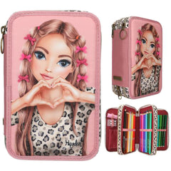 depesche-topmodel-triple-pencil-case-with-bow-leoheart