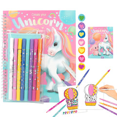 depesche-ylvi-coloring-book-with-felt-tip-pens-depe-0012930