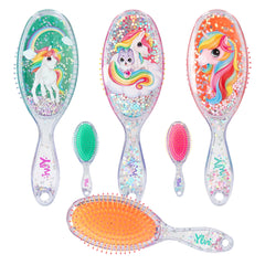 Depesche Ylvi Hairbrush with Confetti (1pc)
