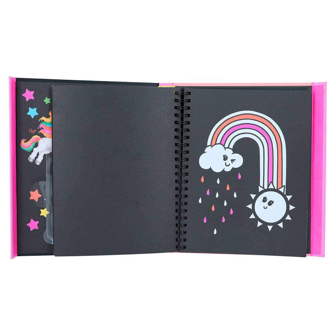 depesche-ylvi-neon-colouring-book-set-depe-0012169