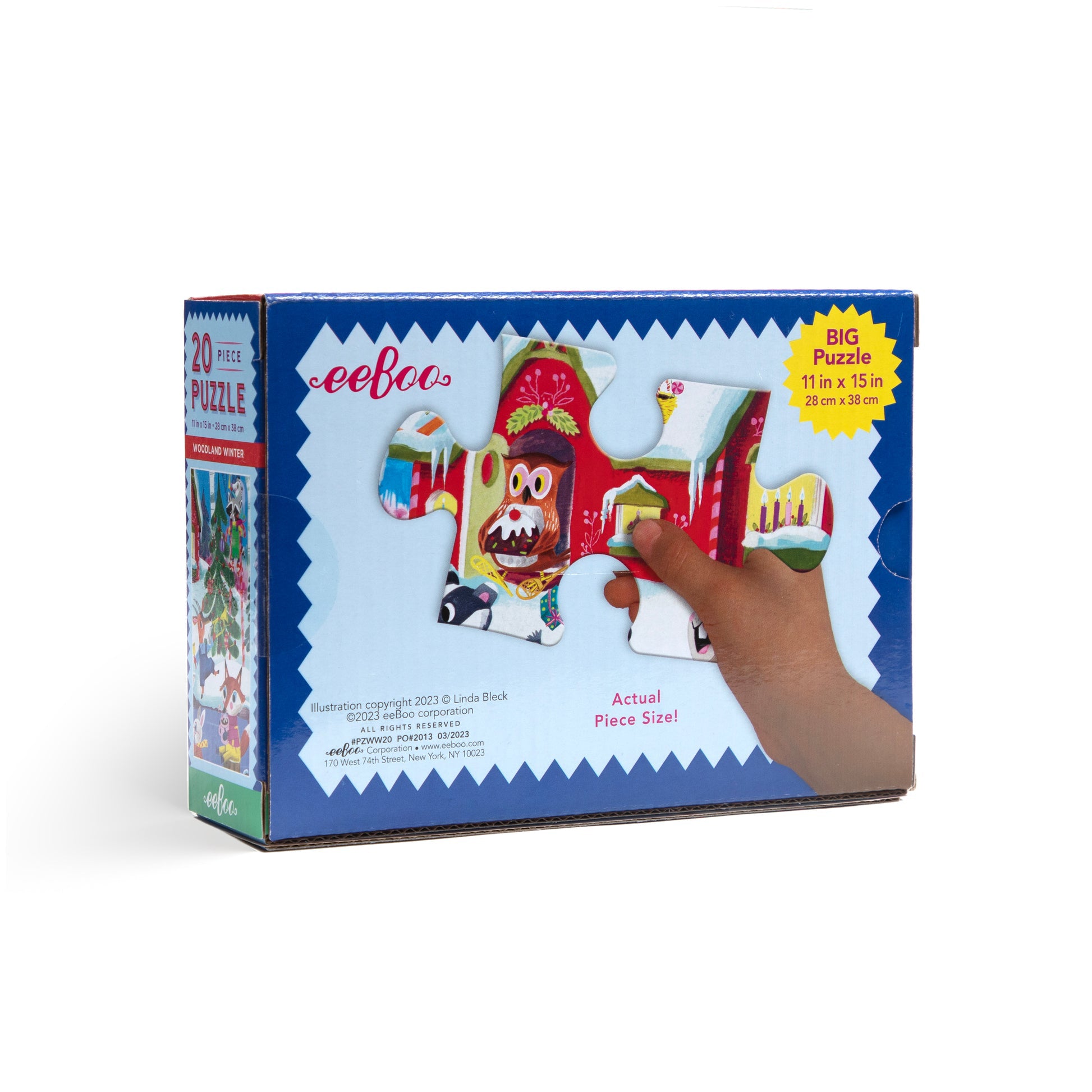 Eebo Botwe eeBoo Woodland Winter 20pc Puzzle – Petit Bazaar