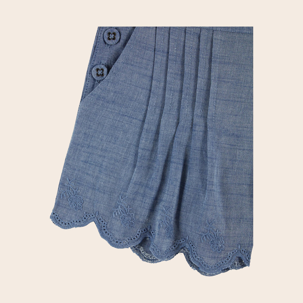 emile-et-ida-chambray-embroidered-shorts-chambray