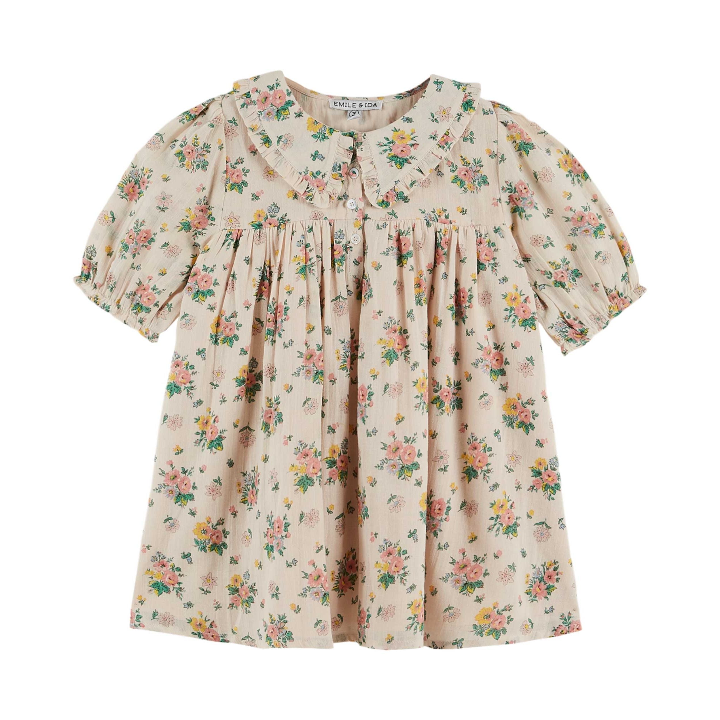 emile-et-ida-robe-ample-printemps-rose-printemps-rose-eei-s25ab045a-prose-12m