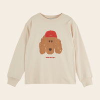 emile-et-ida-tee-shirt-chien-farine-clothing-wear-fashion-eei-w26ae010-farine-12m