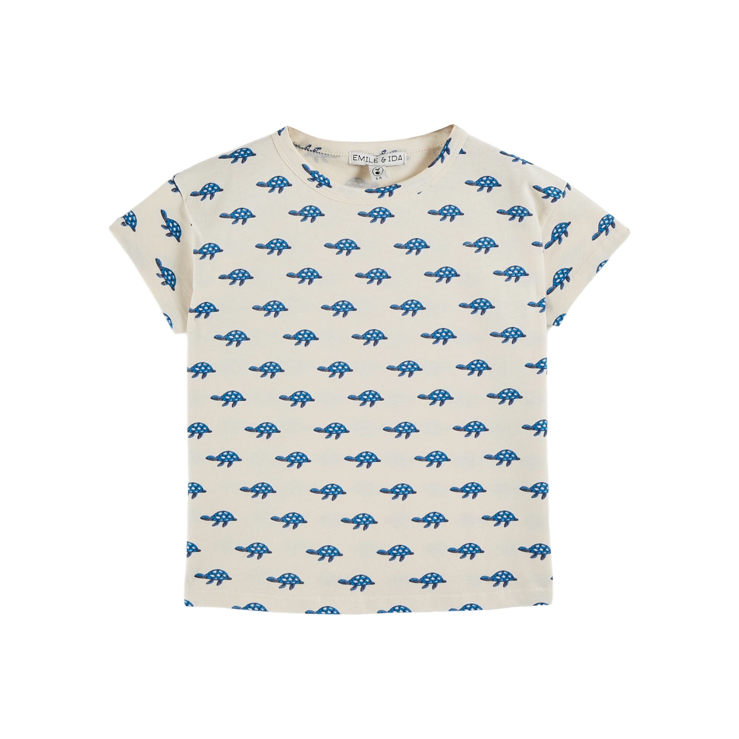 emile-et-ida-tee-shirt-imprime-all-over-tortue-eei-s25ab103c-tortue-06m