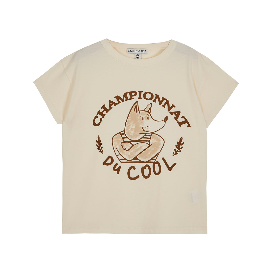 emile-et-ida-tee-shirt-imprime-place-ecru-eei-s24z010-ercu-12m