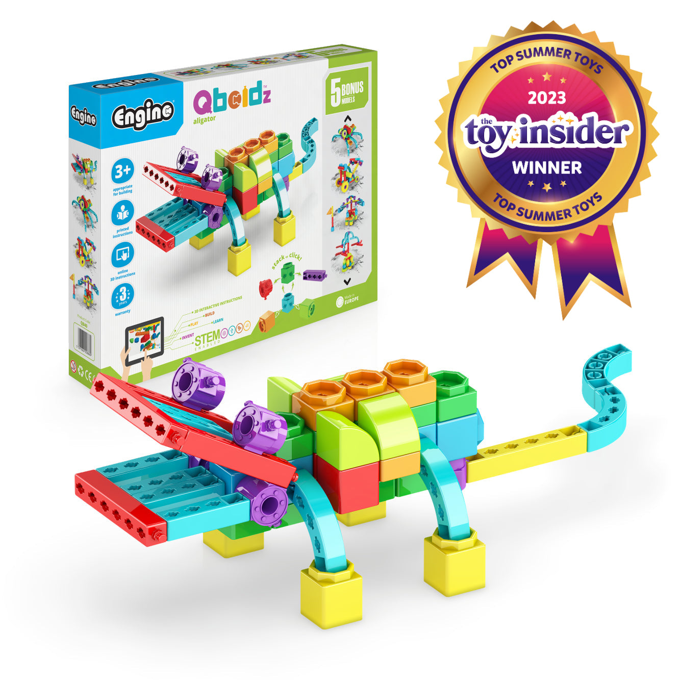 engino-qboidz-alligator-with-5-bonus-models-engn-qb40