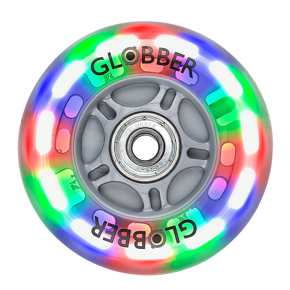 globber-80-24-mm-rear-light-up-wheel-setred-green-blue-comp-with-go-up-junior-primo-elite-master-flow-play-toy-glob-538-005
