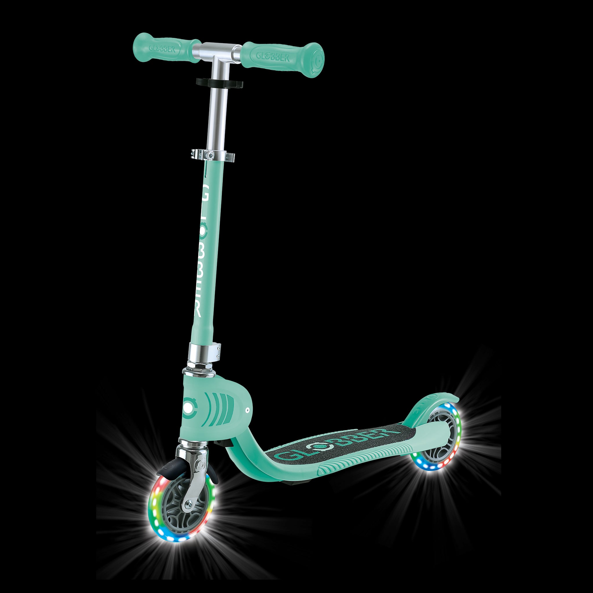 Globber Flow Foldable Junior Light Scooter - Mint (3Y+)