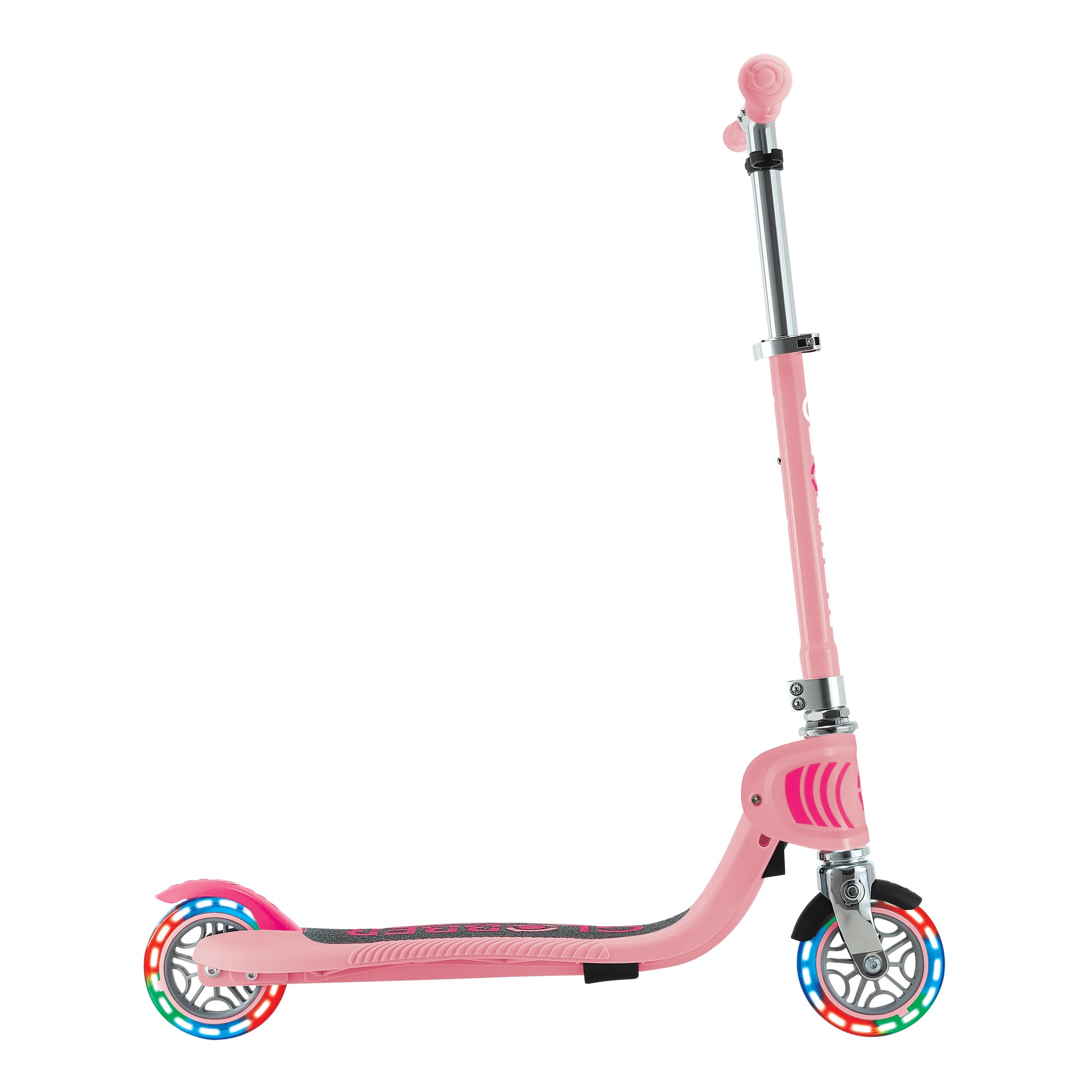 Globber Flow Foldable Junior Light Scooter - Pastel Pink (3Y+)