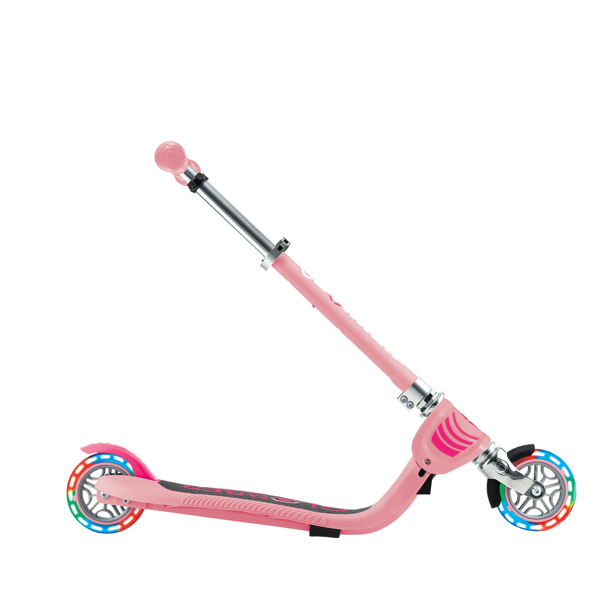 Globber Flow Foldable Junior Light Scooter - Pastel Pink (3Y+)
