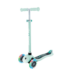 Globber Primo Lights V2 Scooter - Dark Mint / Mint (3 - 7Y+)