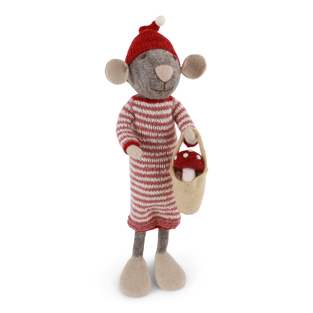 gry-sif-x-large-grey-girly-mouse-in-dress-w-mushroom-in-bucket-60cm