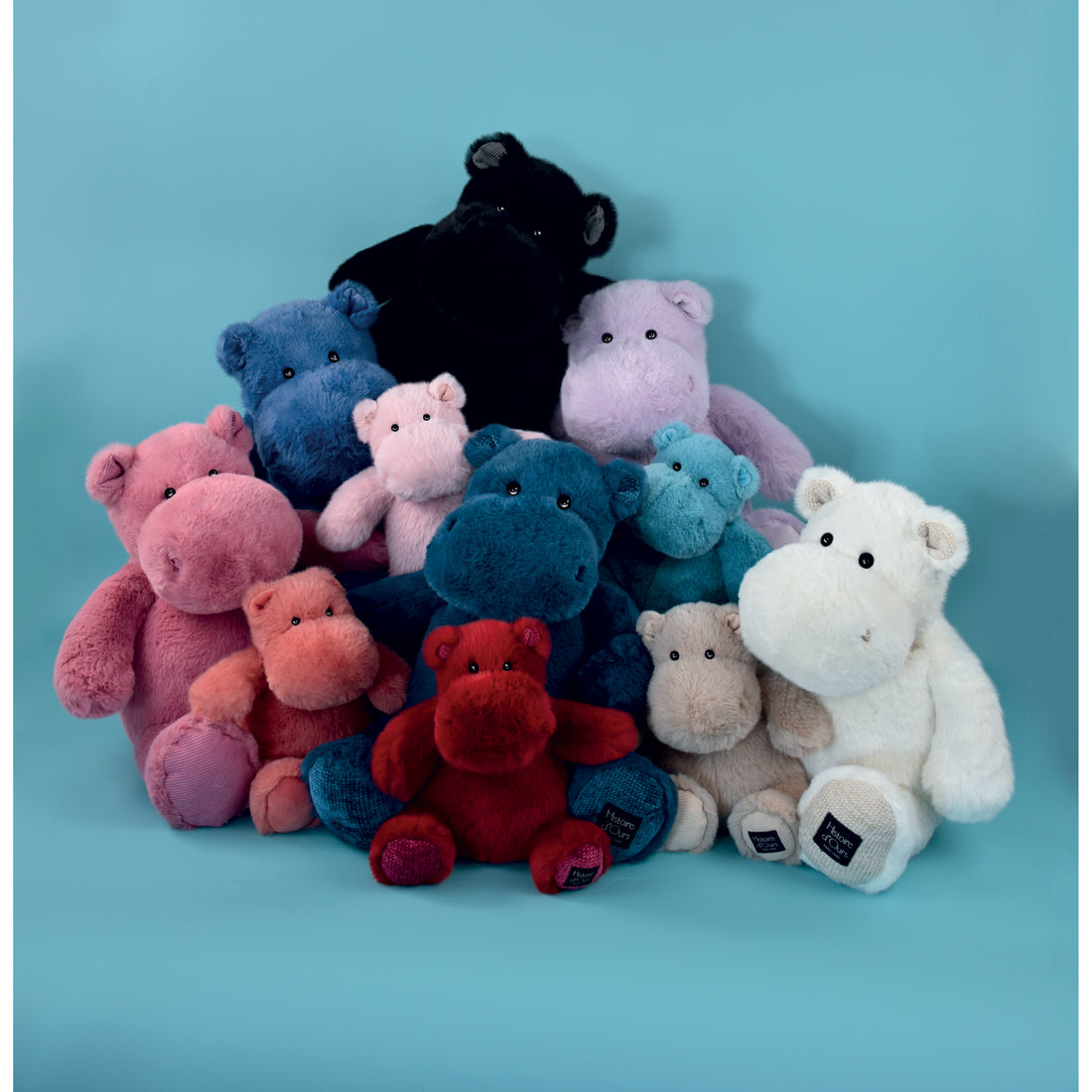Histoire d'Ours Hippo Red 25cm – Petit Bazaar