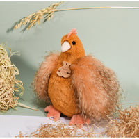 histoire-d-ours-poulette-orange-naranja-arancio-20cm-hdo-ho3161