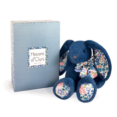 histoire-dours-copain-calin-lapin-bleu-25cm-hdo-ho3120