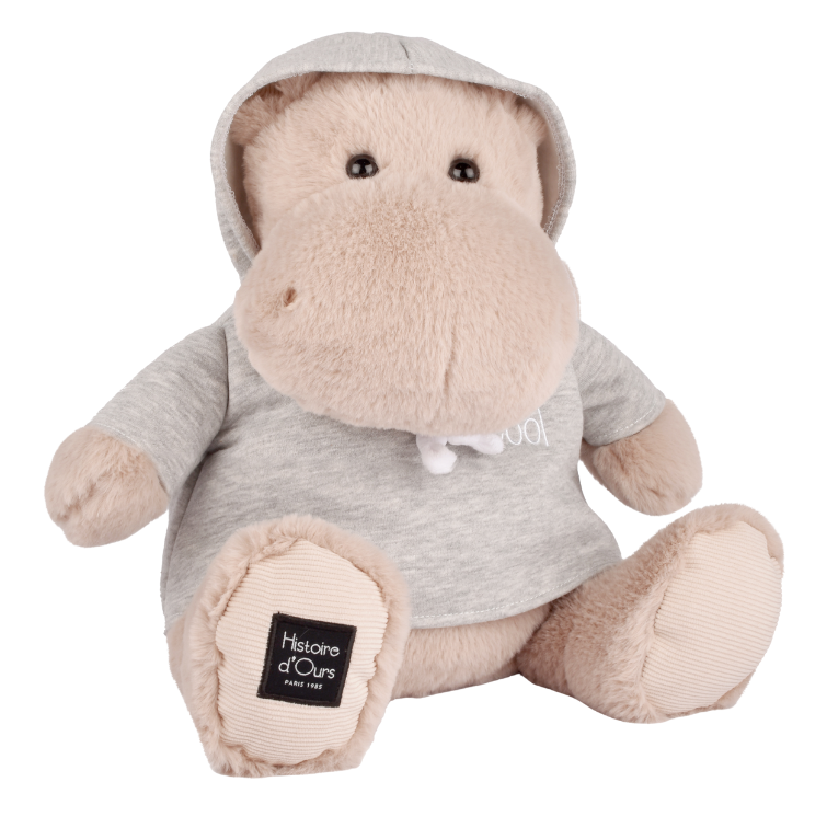 Histoire d'Ours Hippo Beige with Sweet 45cm
